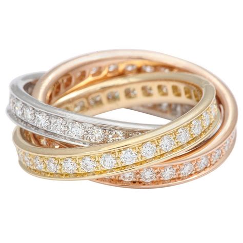 cartier trinity ruban ring replica|cartier trinity ruban earrings price.